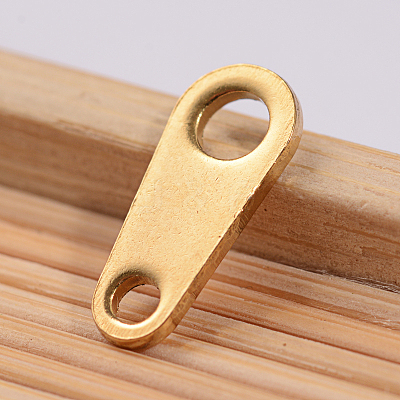 Ion Plating(IP) 304 Stainless Steel Chain Tabs STAS-G130-33G-1