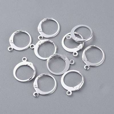 304 Stainless Steel Leverback Earring Findings STAS-K210-29S-1