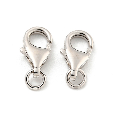 925 Sterling Silver Lobster Claw Clasps STER-C005-10P-1