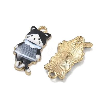 Printed Alloy Pendants ENAM-K076-36G-04-1