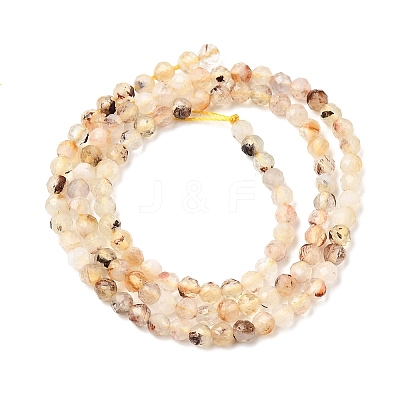 Heated Natural Citrine Beads Strands G-H347-A01-01-1