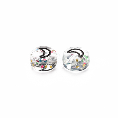 Transparent Clear Acrylic Beads X-TACR-Q102-001-1