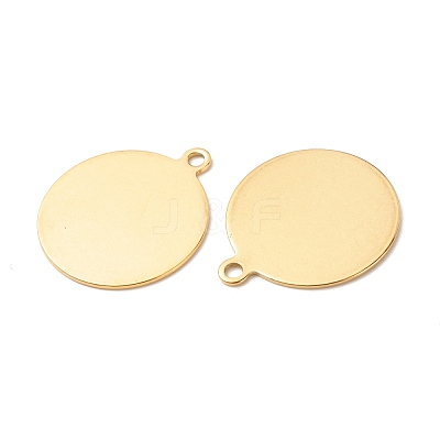 Ion Plating(IP) 201 Stainless Steel Pendants STAS-A056-06G-1