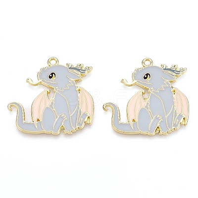 Alloy Enamel Pendants X-ENAM-A143-10KCG-04-1