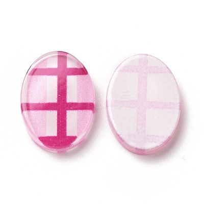 Transparent Acrylic Cabochons TACR-G041-02C-1