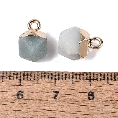 Natural Amazonite Pendants G-N359-18G-09-1