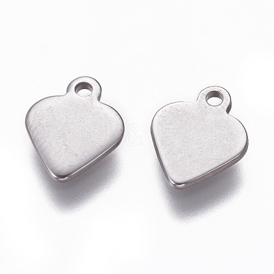Tarnish Resistant 201 Stainless Steel Pendants STAS-L234-062P-1