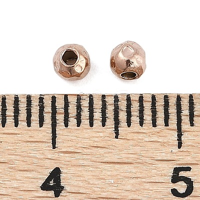 Textured 316 Surgical Stainless Steel Beads STAS-M106-01C-RG-1