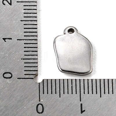 304 Stainless Steel Pendant Cabochon Settings SA-CBA9B1E-01E-P-1