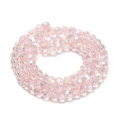 Transparent Glass Beads EGLA-A035-T4mm-B20-1