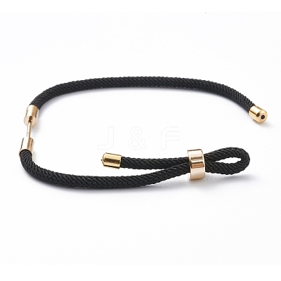 Braided Nylon Cord Bracelet Making MAK-A017-D02-03G-1