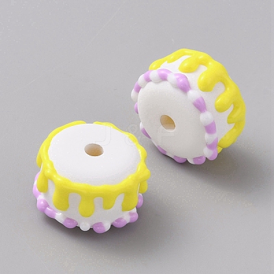 Opaque Resin Imitation Food Decoden Beads LS-RESI-TAC0018-40-1