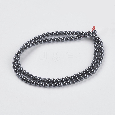 Non-magnetic Synthetic Hematite Beads Strands X-G-H1073-1-1