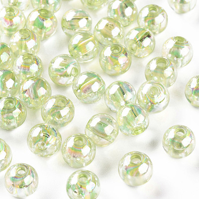 Transparent Acrylic Beads MACR-S370-B8mm-728-1