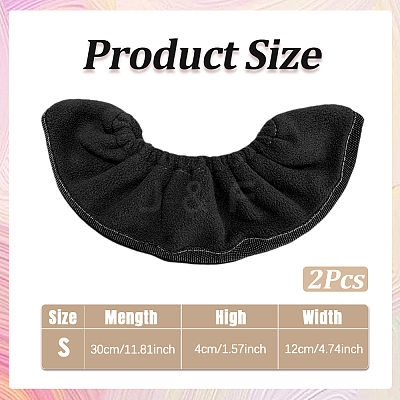 Velvet Ice Skate Guards AJEW-WH20022-85A-01-1