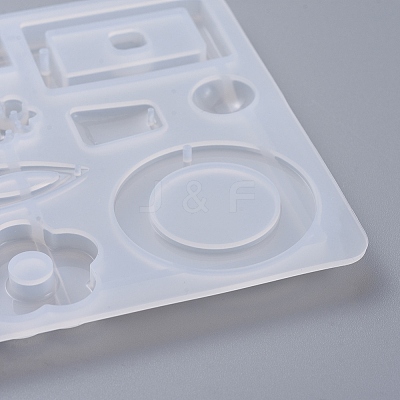 DIY Dangle Earring Accessories Silicone Molds DIY-D049-15-1