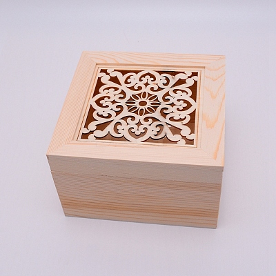 Platane Wood Box CON-WH0076-58B-1