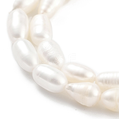 Natural Cultured Freshwater Pearl Beads Strands PEAR-P062-06F-1