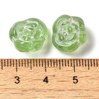 Transparent Lampwork Beads LAMP-P065-01A-06-1