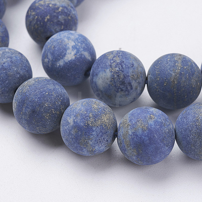 Natural Lapis Lazuli Beads Strands LS-G-J376-52-10mm-1