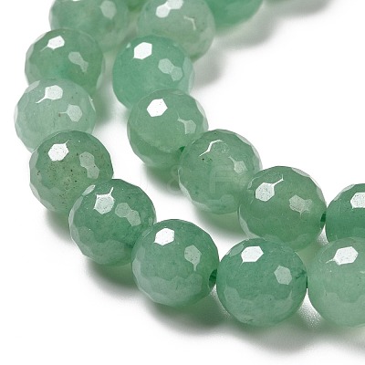 Natural Green Aventurine Beads Strands G-E571-08A-1