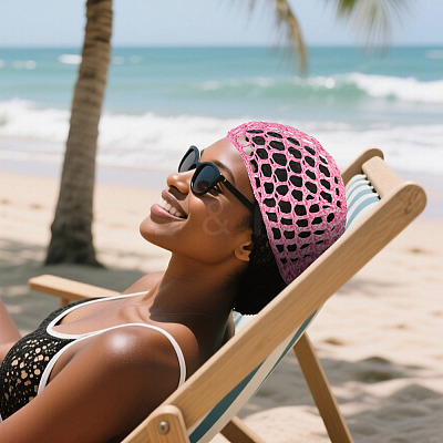 1Pc Cloth African Kufei Hat for Women AJEW-TADJ0001-12E-1