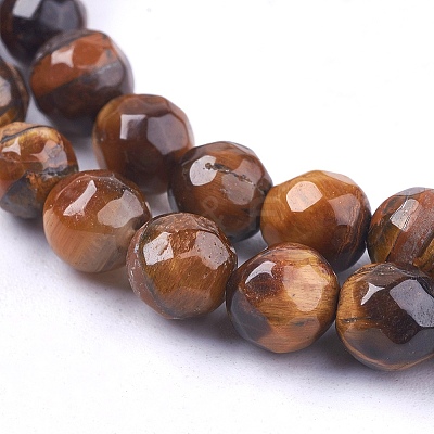 Natural Tiger Eye Round Bead Strands LS-G-R203-6mm-1