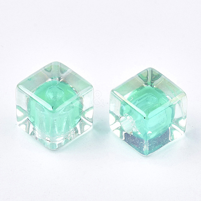Transparent Acrylic Beads X-TACR-S148-08B-1