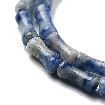 Natural Blue Spot Jasper Beads Strands G-Q178-A16-01-1