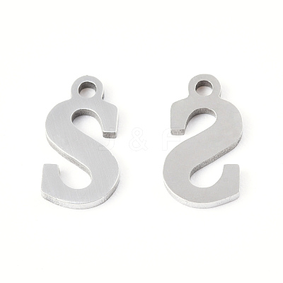 201 Stainless Steel Charms STAS-N091-176S-P-1