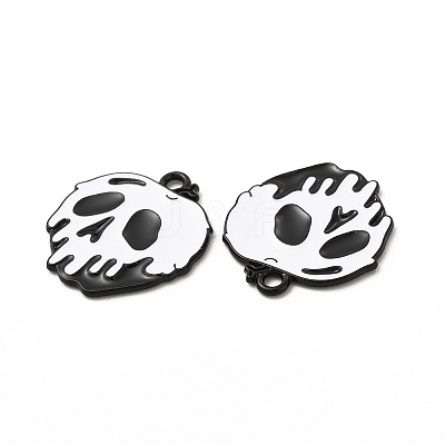 Rack Plating Alloy Enamel Pendants FIND-G054-20EB-01-1