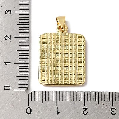Rack Plating Brass Pendants KK-B092-42G-P-1