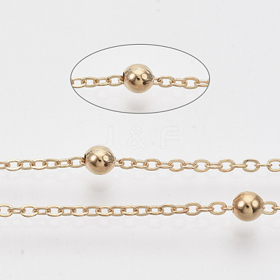 Brass Coated Iron Cable Chains CH-T002-01RG-1