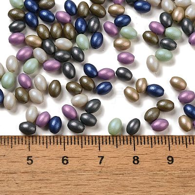Baking Paint Glass Seed Beads SEED-C004-04B-1