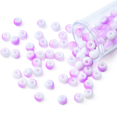 6/0 Opaque Glass Seed Beads SEED-YW0002-13C-1
