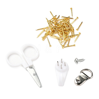 Whale Pattern DIY String Arts Kit Set DIY-F070-03-1