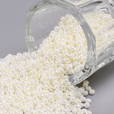 11/0 FGB Grade A Round Glass Seed Beads SEED-N001-B-0481-1