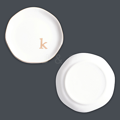 Round Ceramic Jewelry Dish AJEW-WH20067-023C-1