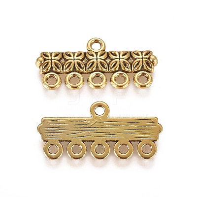 Tibetan Style Alloy Chandelier Components Links X-GLF0753Y-1