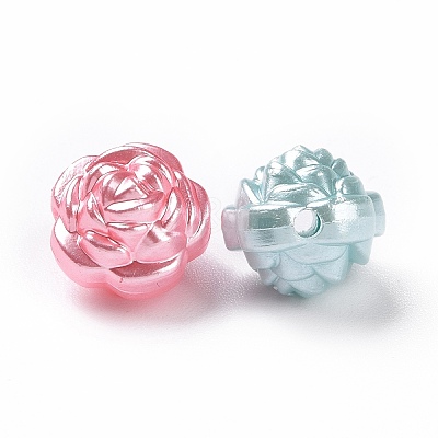 Imitation Pearl Acrylic Beads OACR-E013-21-1
