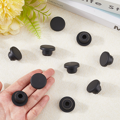 10Pcs Silicone Hole Plugs AJEW-GF0011-66B-1