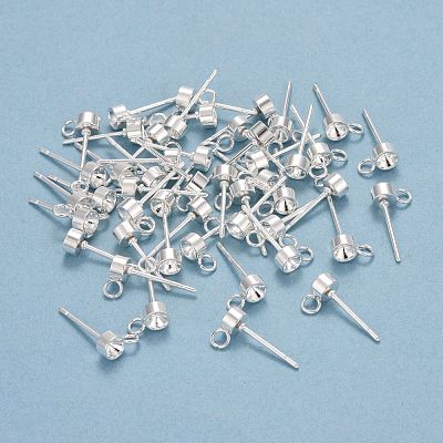 304 Stainless Steel Stud Earring Findings STAS-H410-04S-A-1