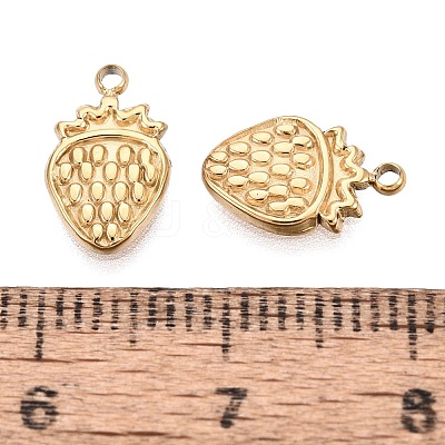 304 Stainless Steel Charms STAS-N125-25C-G-1