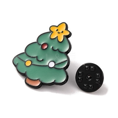 Christmas Theme Enamel Pins JEWB-M043-05F-1