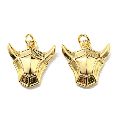 Rack Plating Brass Pendant Settings For Enamel KK-D026-02G-1