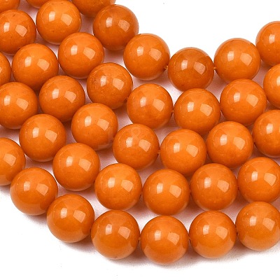Dyed Natural White Jade Beads Strands GG-CBAD029-A08-10mm-1