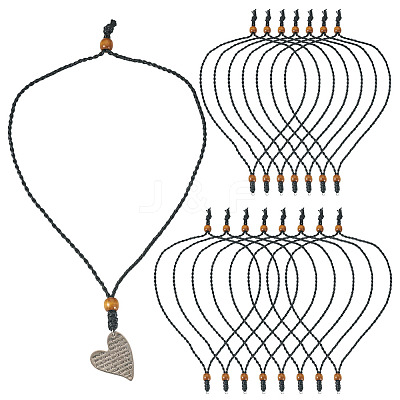 Adjustable Waxed Polyester Cord Necklace Making NJEW-TAC0030-1