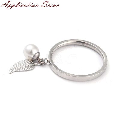 Non-Tarnish 304 Stainless Steel Finger Ring Settings RJEW-O045-09-P-1