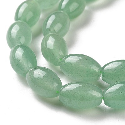Natural Green Aventurine Beads Strands G-D481-02-1