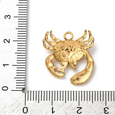 304 Stainless Steel Pendants STAS-I348-01G-04-1